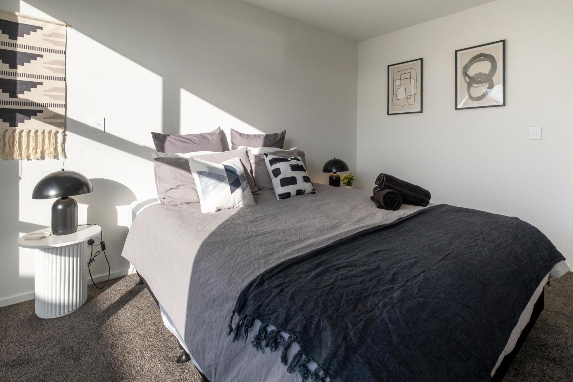Luxury 2 Bed Townhome In Cbd Christchurch Exterior photo