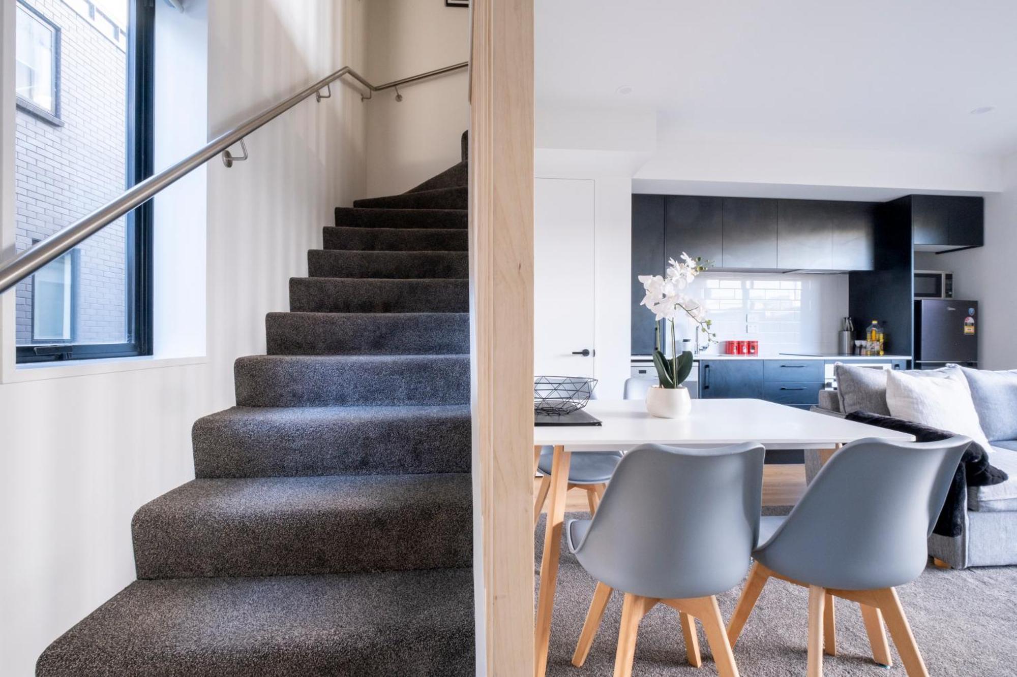 Luxury 2 Bed Townhome In Cbd Christchurch Exterior photo